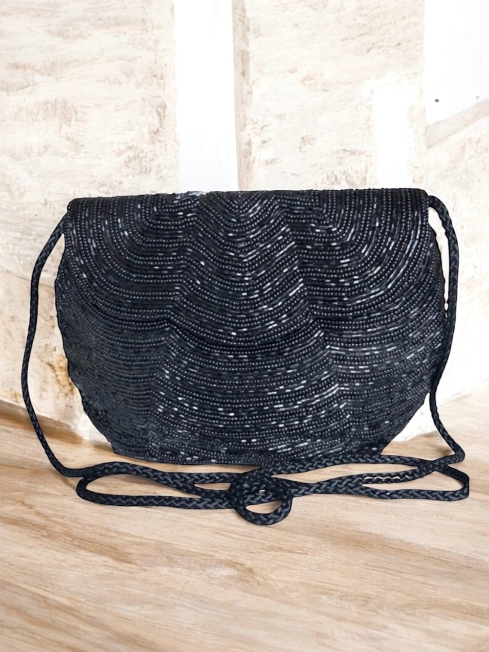 Vintage Sequin Clutch Evening Purse Cocktail Bag